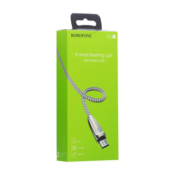 Кабель USB Borofone BU3 BlinkJet Micro