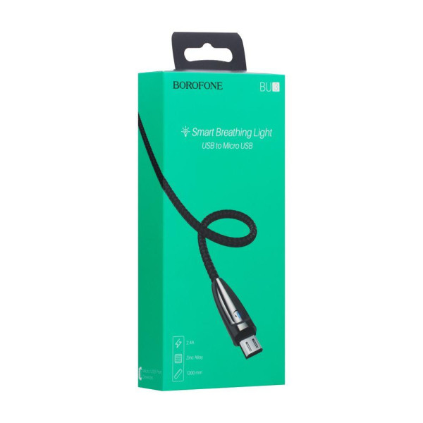 Кабель USB Borofone BU3 BlinkJet Micro