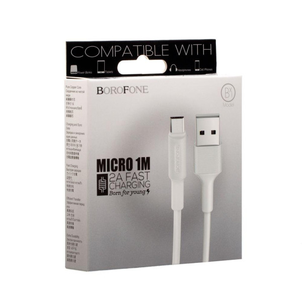 Кабель USB Borofone BX1 Micro