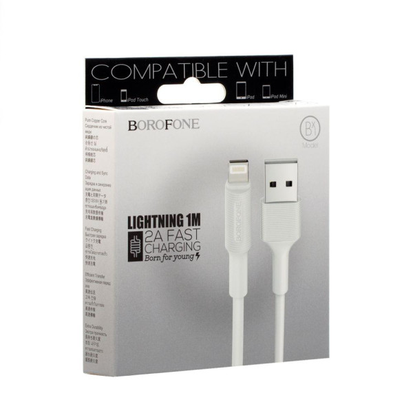 Кабель USB Borofone BX1 Lightning