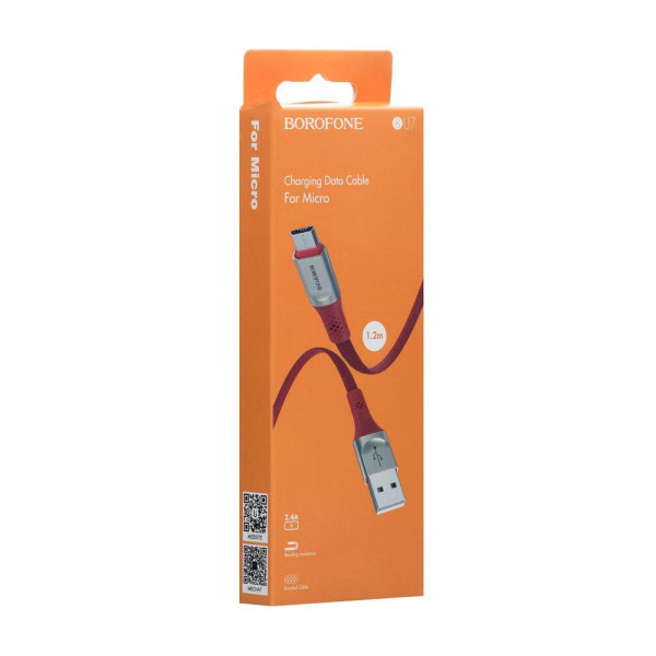 Кабель USB Borofone BU7 Superior Micro