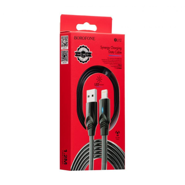 Кабель USB Borofone BU12 Synergy Lightning