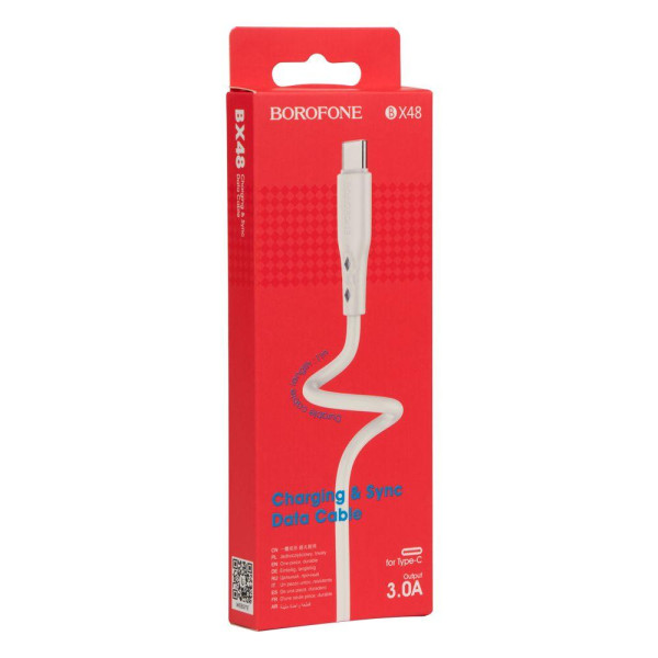 Кабель USB Borofone BX48 Type-C М'ята упаковка