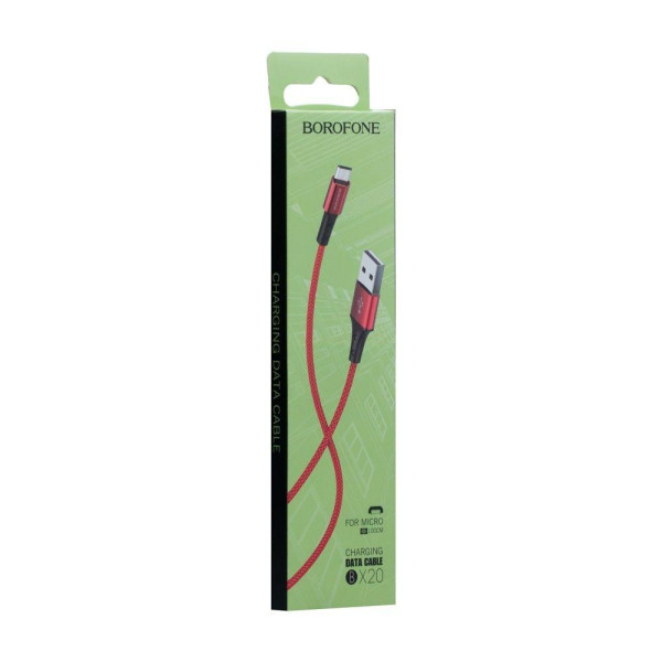 Кабель USB Borofone BX20 Micro М'ята упаковка