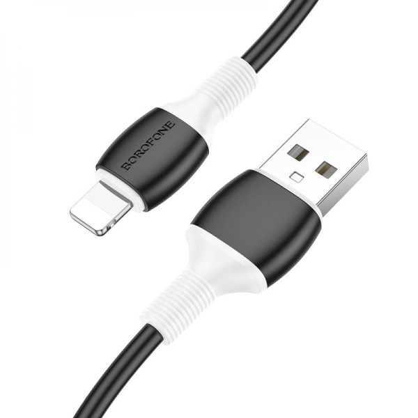 Кабель USB Borofone BX84 Lightning 2.4A М'ята упаковка