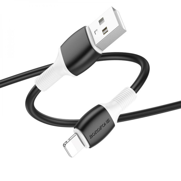 Кабель USB Borofone BX84 Lightning 2.4A М'ята упаковка