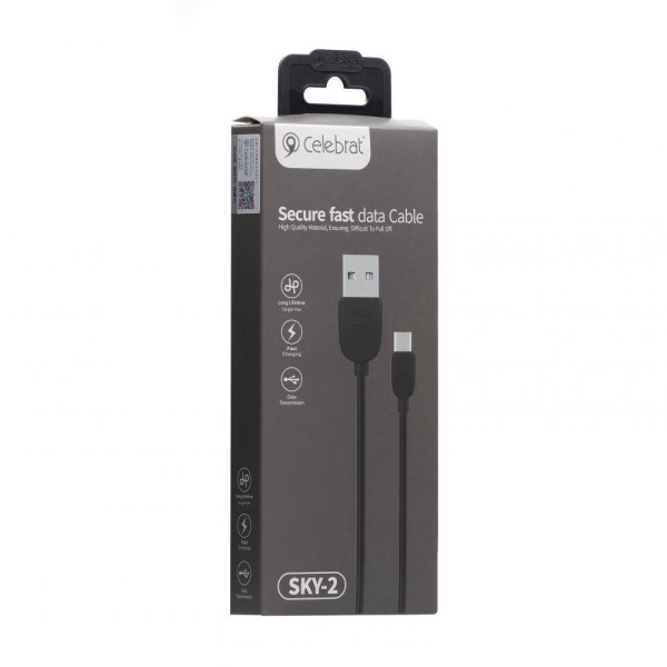 Кабель USB Celebrat Sky-2m Micro