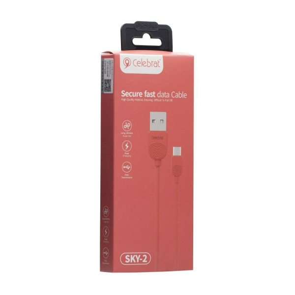 Кабель USB Celebrat Sky-2m Micro