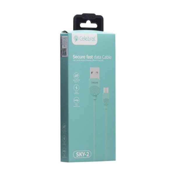 Кабель USB Celebrat Sky-2m Micro
