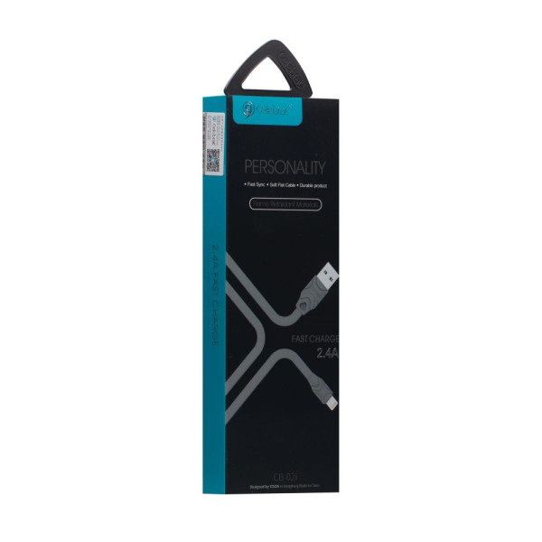 Кабель USB Celebrat CB-02i Lightning