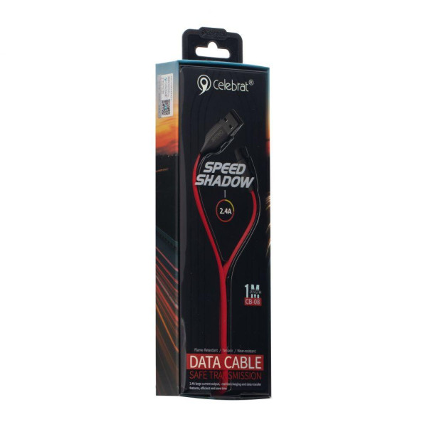 Кабель USB Celebrat CB-08 Type-C