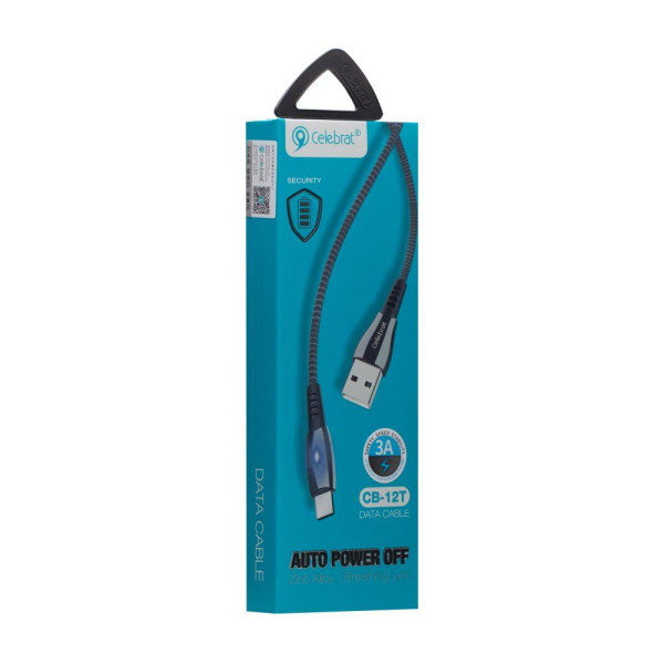Кабель USB Celebrat CB-12t Type-C