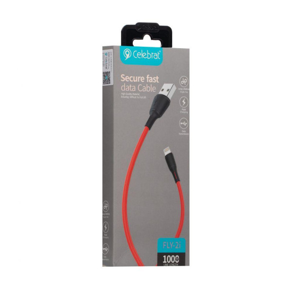 Кабель USB Celebrat Fly-2i Lightning