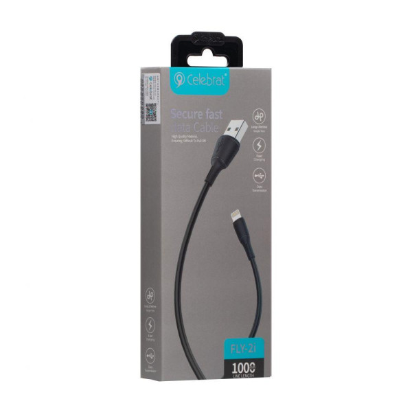 Кабель USB Celebrat Fly-2i Lightning