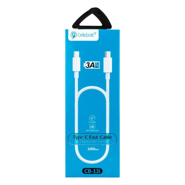 Кабель USB Celebrat CB-13i Lightning to Type-C 3A