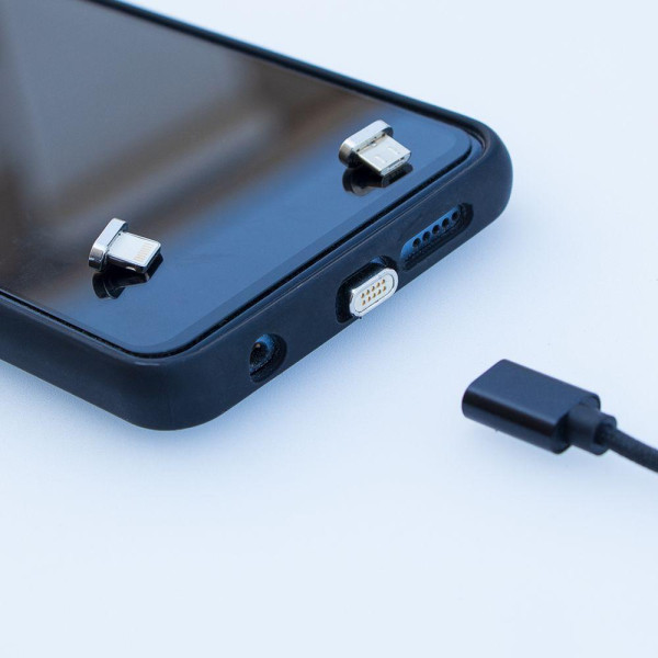 Кабель USB Cable Magnetic Clip-On 3in1