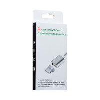 Кабель USB Cable Magnetic Clip-On Type-C