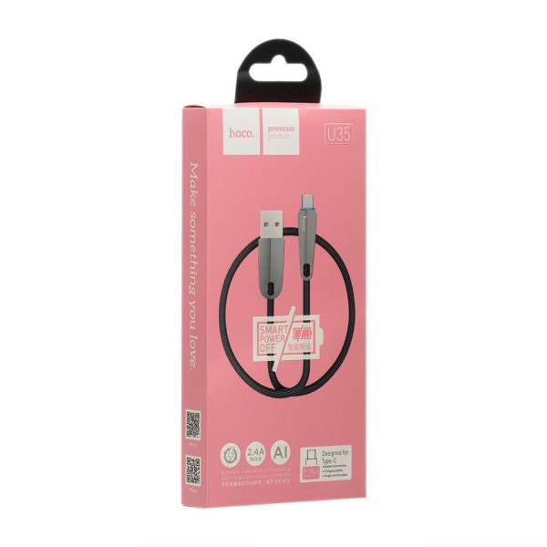Кабель USB Hoco U35 Space Shuttle Type-C 1.2m