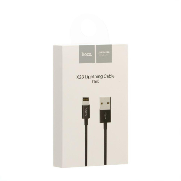 Кабель USB Hoco X23 Skilled Lightning