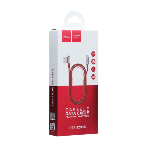 Кабель USB Hoco U17 Capsule Micro