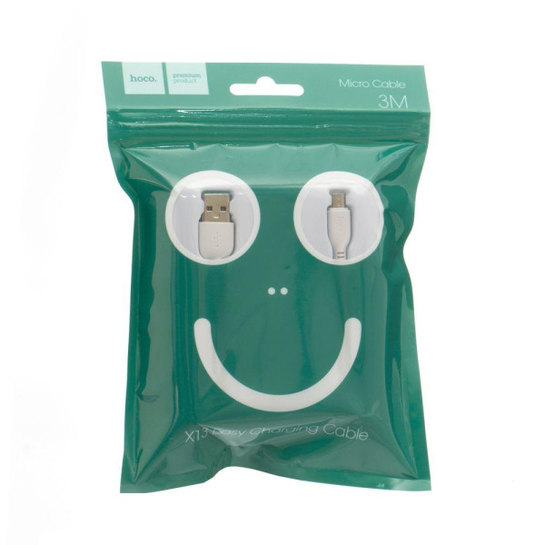 Кабель USB Hoco X13 Micro 3m