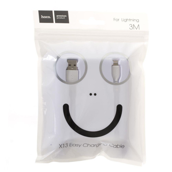 Кабель USB Hoco X13 Lightning 3m