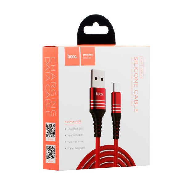 Кабель USB Hoco U46 Tricyclic Micro
