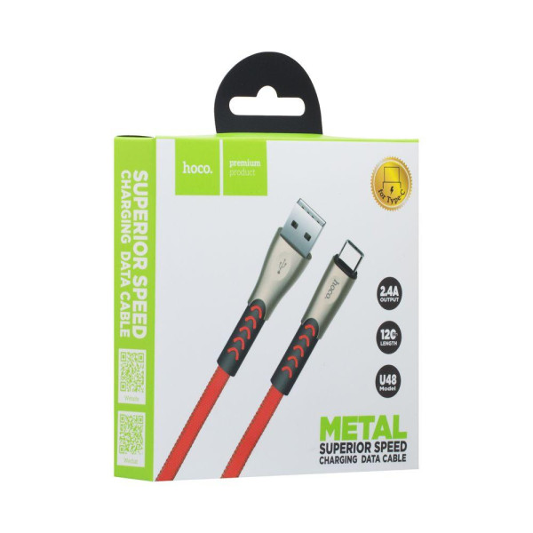 Кабель USB Hoco U48 Superior Speed Type-C