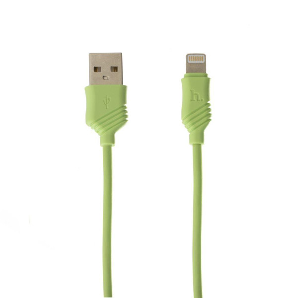Кабель USB Hoco X6 Khaki Lightning