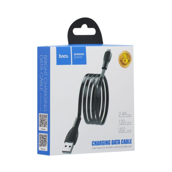 Кабель USB Hoco U52 Bright Micro