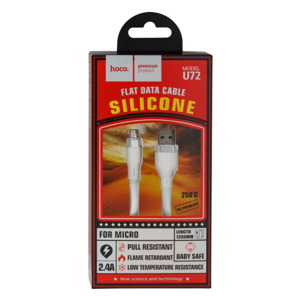 Кабель USB Hoco U72 Forest Silicone Micro