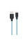 Кабель USB Hoco X21 Plus Fluorescent Lightning