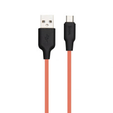 Кабель USB Hoco X21 Plus Fluorescent Micro