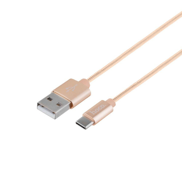 Кабель USB Hoco X2 Knitted Type-C 3A