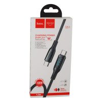 Кабель USB Hoco S51 Type-C to Type-C 100W 1.2m