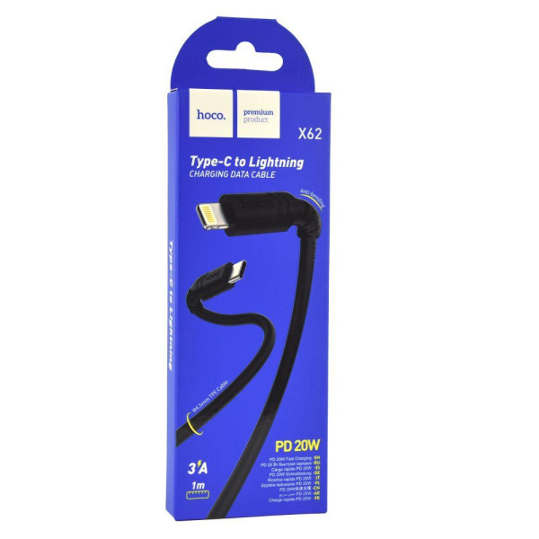 Кабель USB Hoco X62 Fortune Type-C to Lightning PD 20W 3A