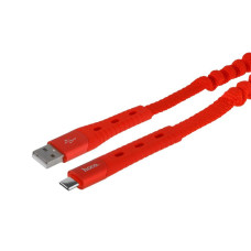Кабель USB Hoco U78 Cotton Type-C 3A 1.2m