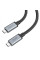 Кабель USB Hoco US06 USB3.2 20Gbps 100W 4K 60Hz Type C to Type C