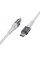 Кабель USB Hoco U115 Transparent 100W With Display Type-C to Type-C 1.2m