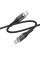Кабель USB Hoco U115 Transparent 100W With Display Type-C to Type-C 1.2m