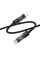 Кабель USB Hoco U116 Transparent PD27W LED Indicator Type-C to Lightning 1.2m