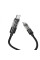 Кабель USB Hoco U116 Transparent 60W LED Indicator Type-C to Type-C 1.2m