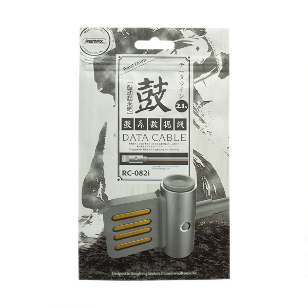 Кабель USB Remax RC-082i Waist Drum Lightning