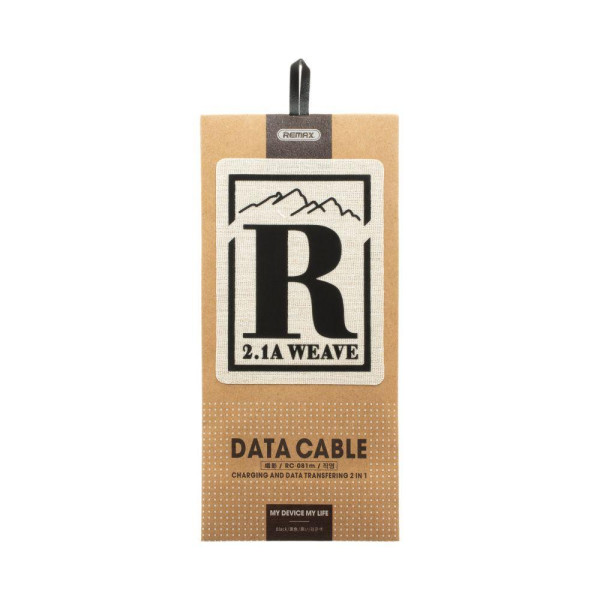 Кабель USB Remax RC-081m Weave Micro