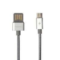 Кабель USB Remax RC-080m Silver Serpent Micro