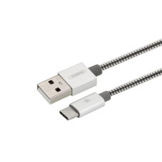 Кабель USB Remax RC-080a Silver Serpent Type-C