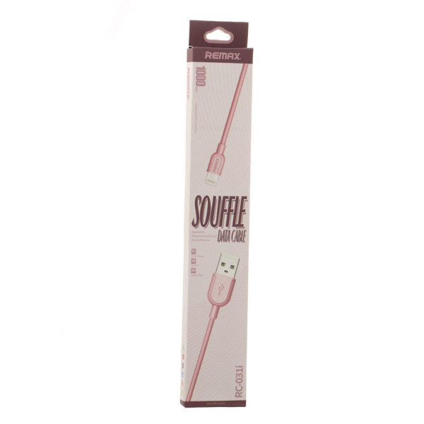 Кабель USB Remax RC-031i Souffle Lightning