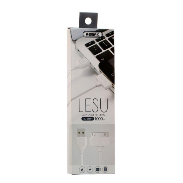 Кабель USB Remax RC-050i4 Lesu iphone 4