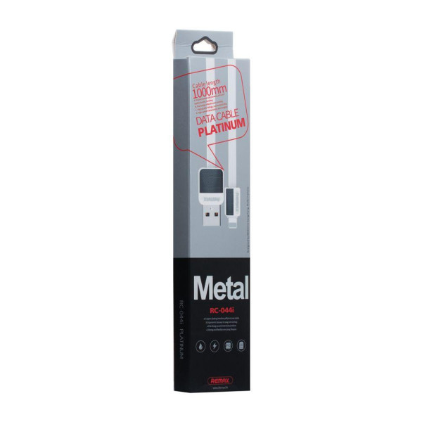 Кабель USB Remax RC-044i Platinum Lightning