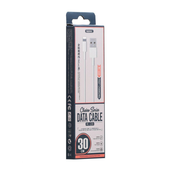 Кабель USB Remax RC-120i Chaino Lightning 0.3m